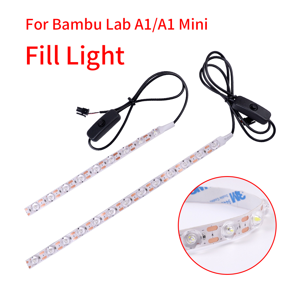 Whitening Strip 3D - Atualização para Bambu Lab A1/A1mini: Fita