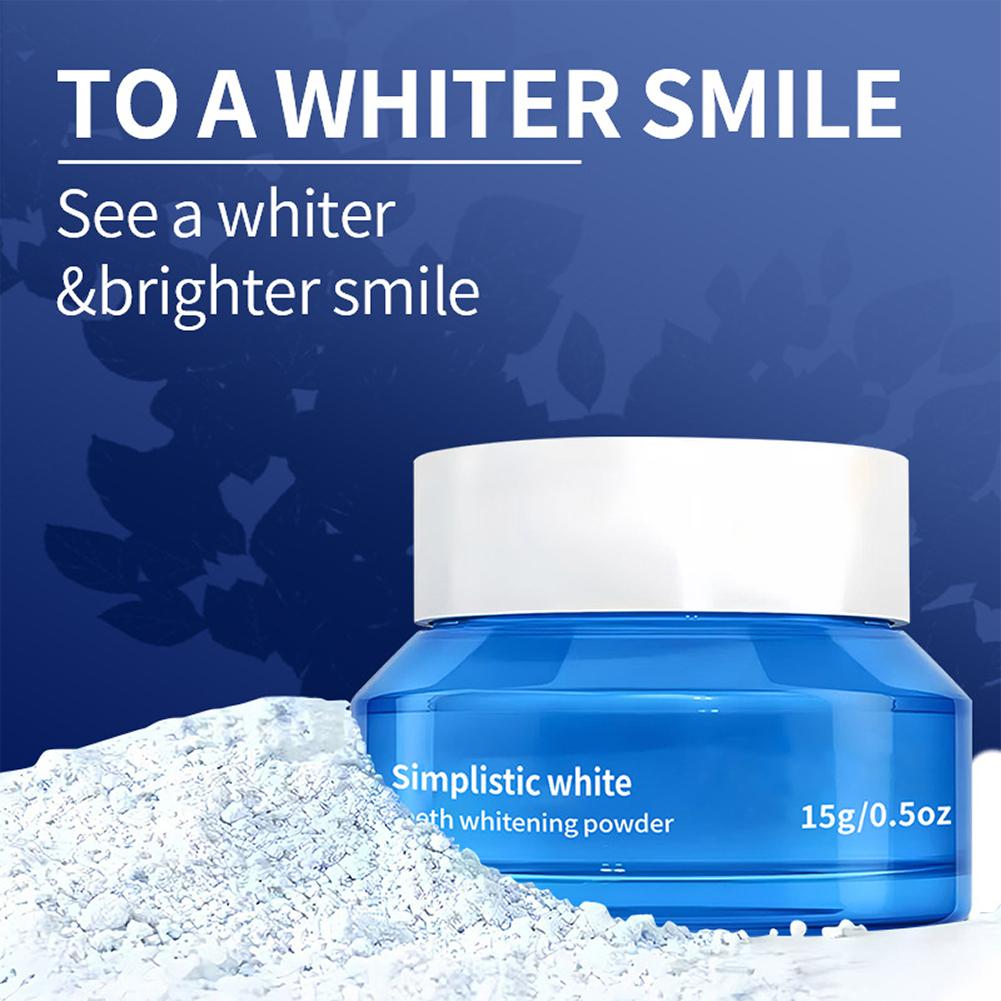 Teeth Whitening Ulta - Pó Clareador de Dentes Branco Simples,