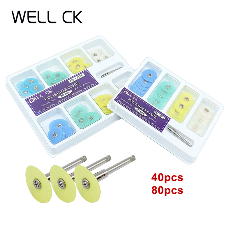 Teeth Whitening Home - Well ck 40/80 pçs discos de