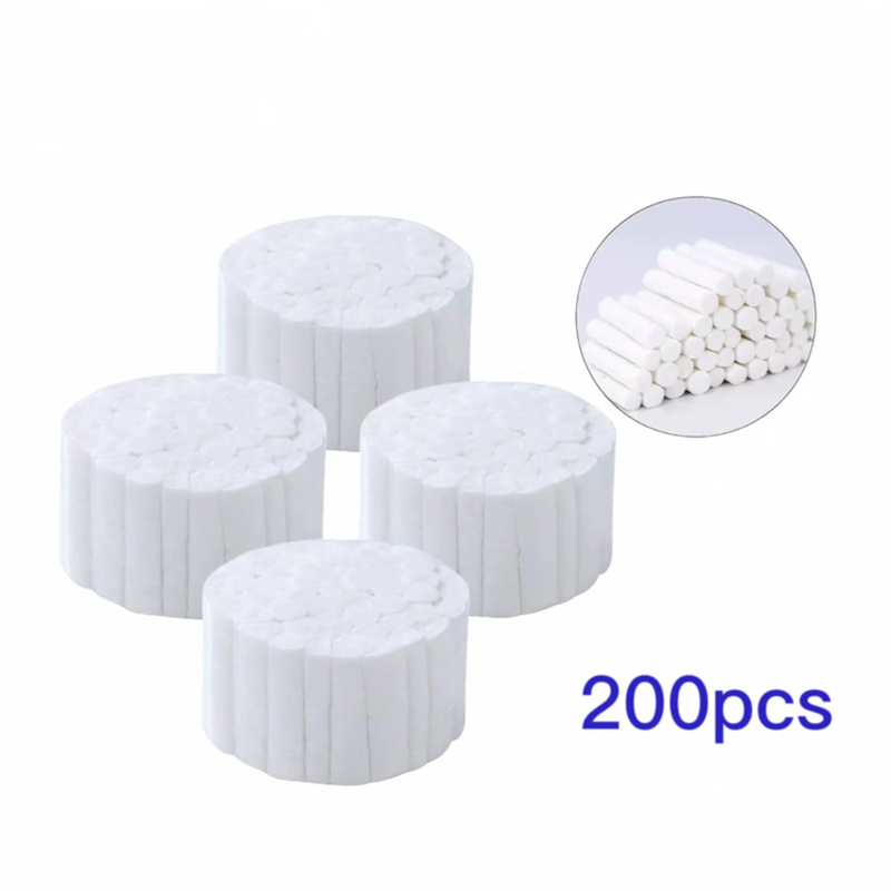 Teeth Whitening Home - 200pcs1000pcs rolos de algodão cirúrgico médico