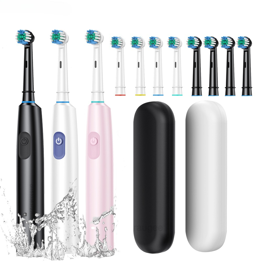 Teeth Whitening Gel Refills - Escova de dentes elétrica rotativa, limpeza
