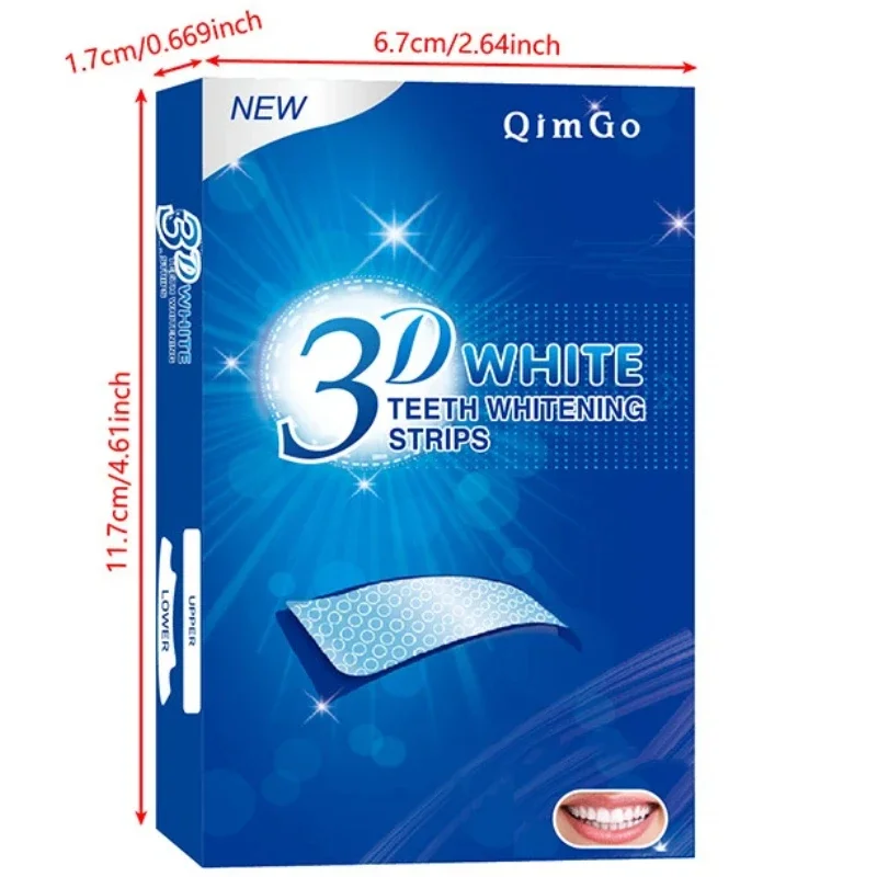 Novas tiras para clareamento d - Whitening Strip 3D avaliação e preço