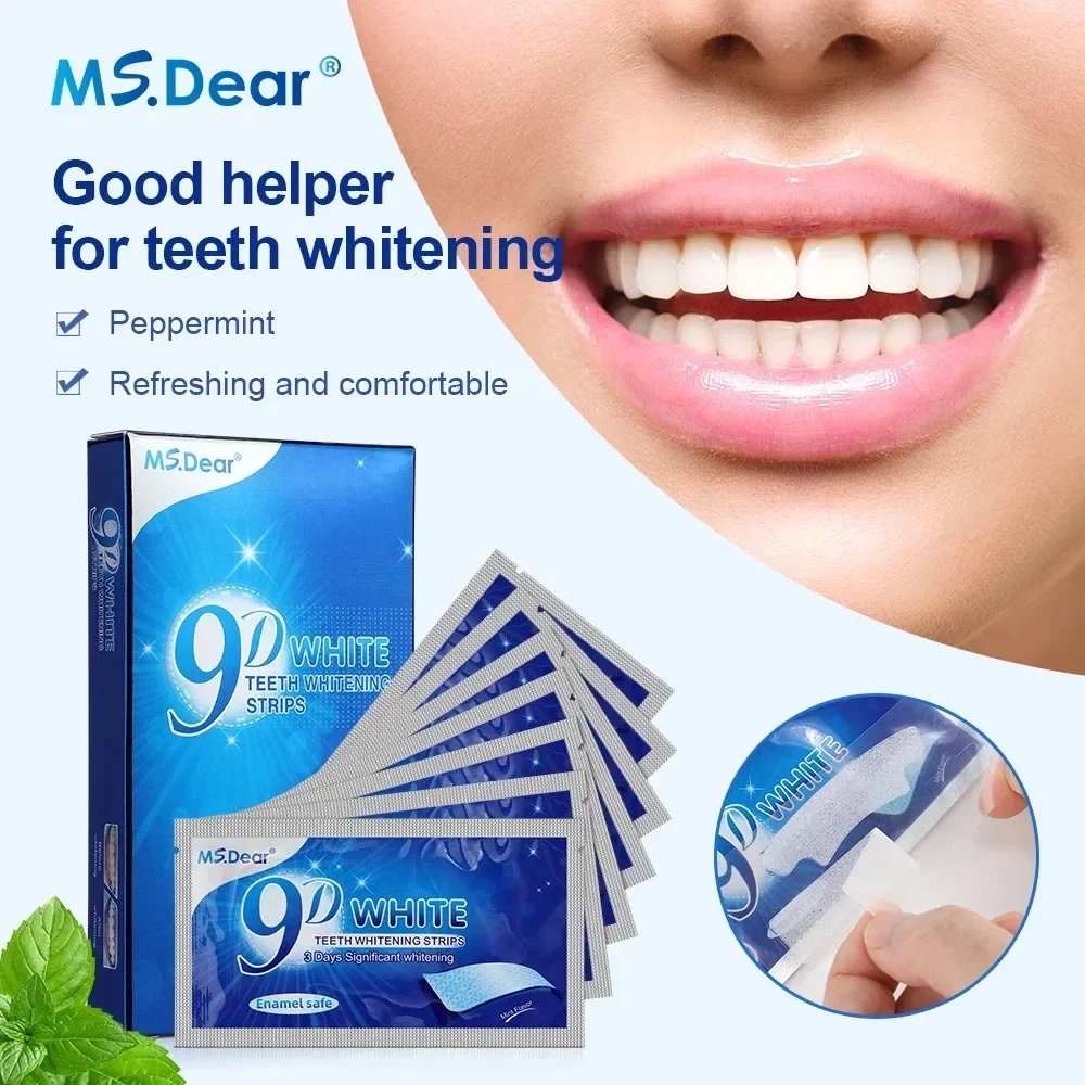 Novas tiras para clareamento d - Whitening Strip 3D avaliação e preço