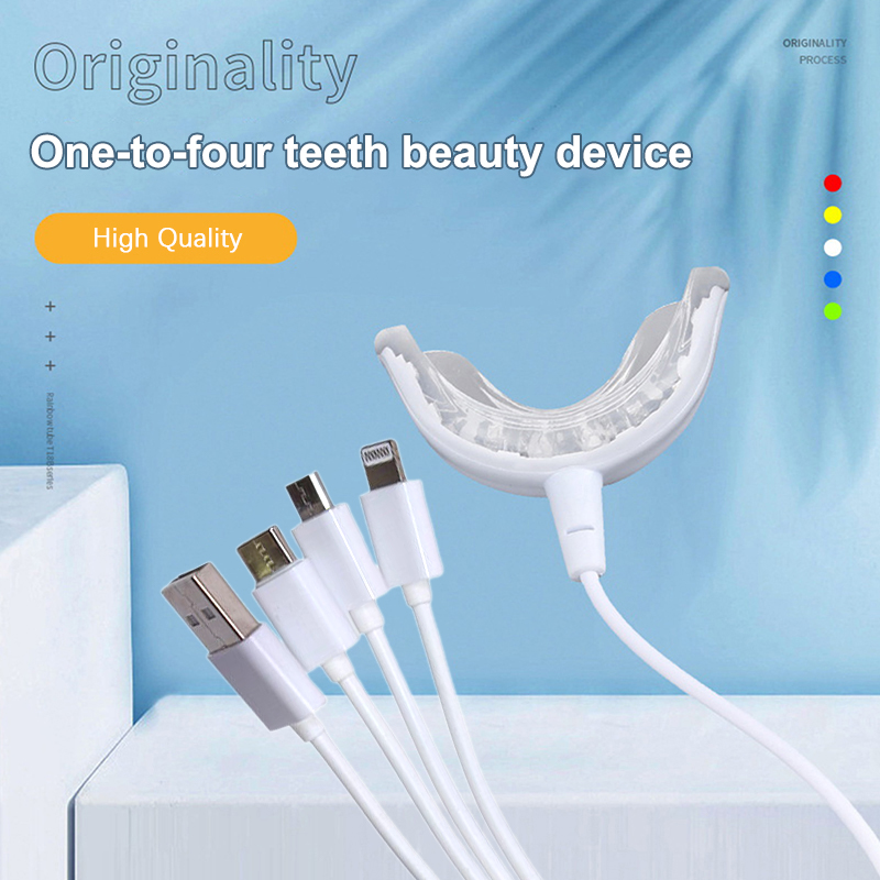 Portátil USB recarregável LED  - Teeth Whitening With Blue Light avaliação e preço