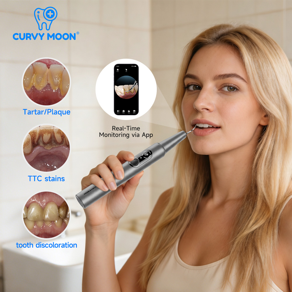 CURVY MOON Limpador de Dentes  - Teeth Whitening Home avaliação e preço