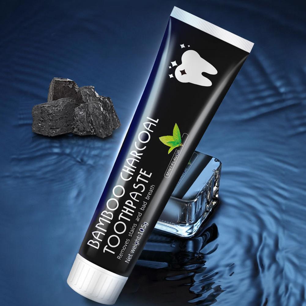 Pasta de dente de carvão de ba - Teeth Whitening Activated Organic Charcoal avaliação e preço