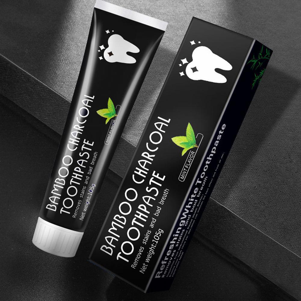 Pasta de dente de carvão de ba - Teeth Whitening Activated Organic Charcoal avaliação e preço