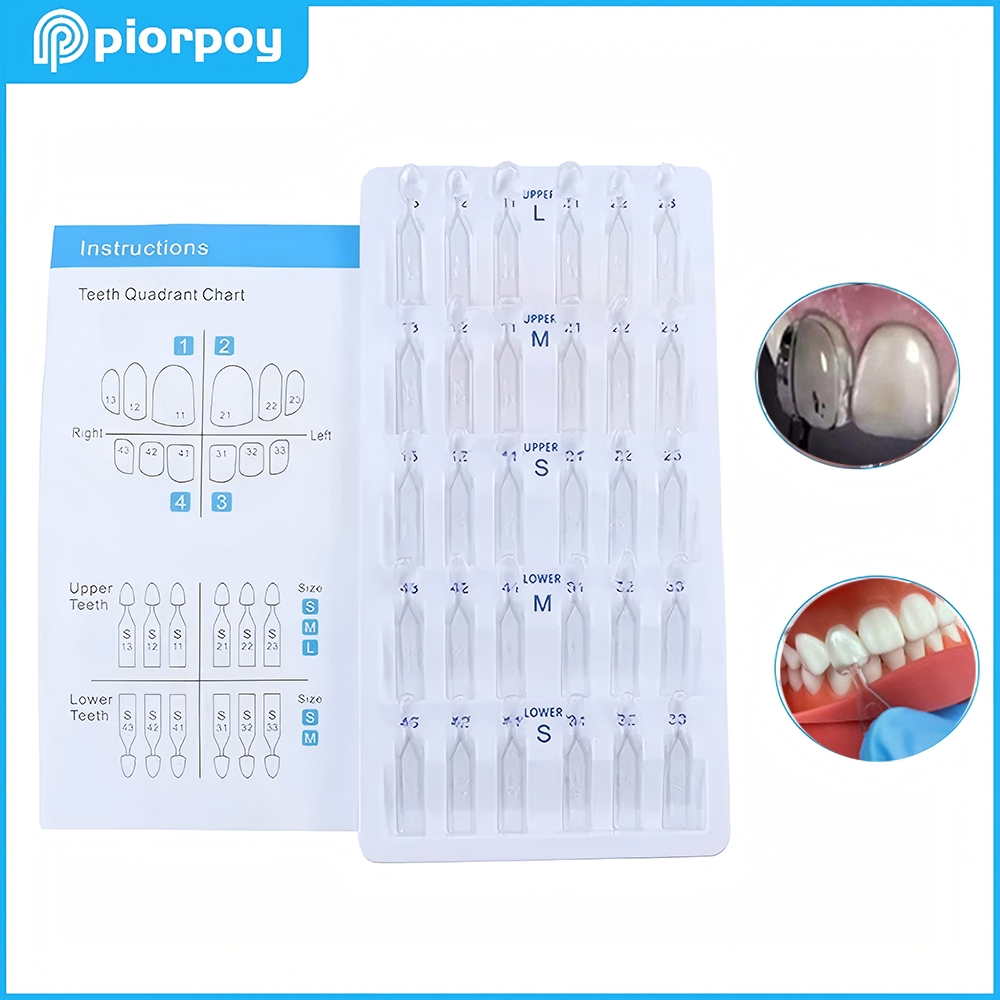 Piorpoy resina composta dentár - Teeth Whitening Veneers avaliação e preço