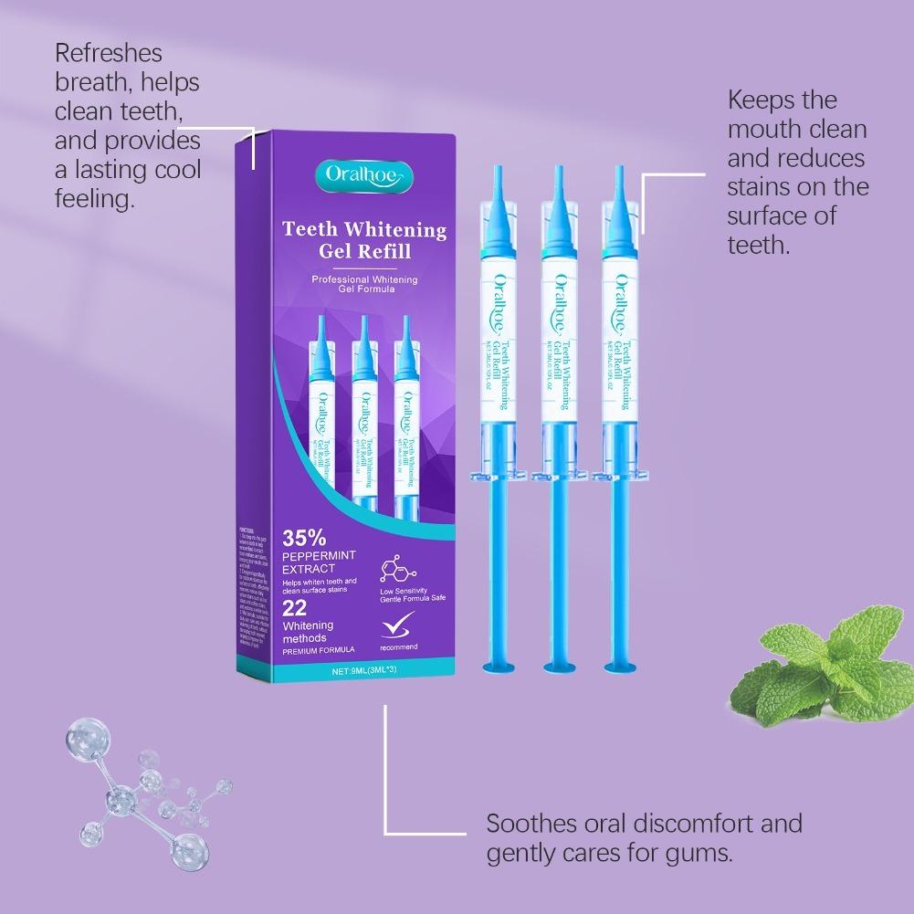 Conjunto de Gel para Clareamen - Teeth Whitening Gel Refills avaliação e preço