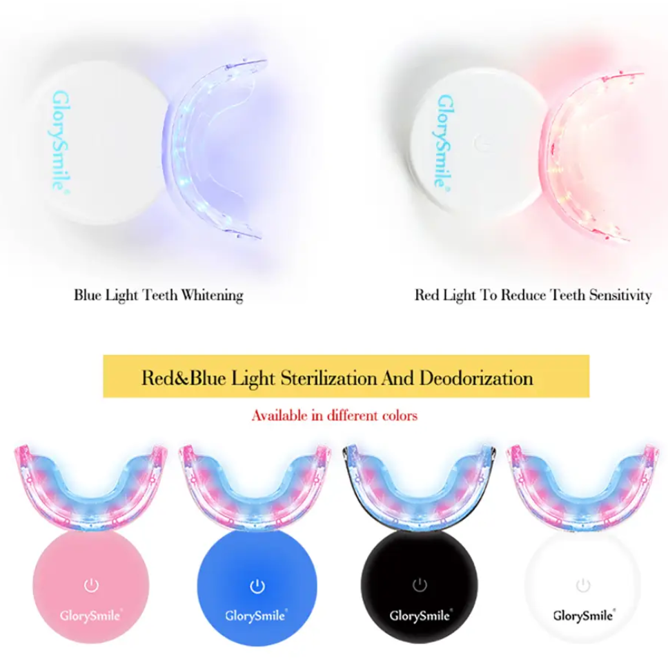 Conjunto de Clareamento Dental - Teeth Whitening With Blue Light avaliação e preço