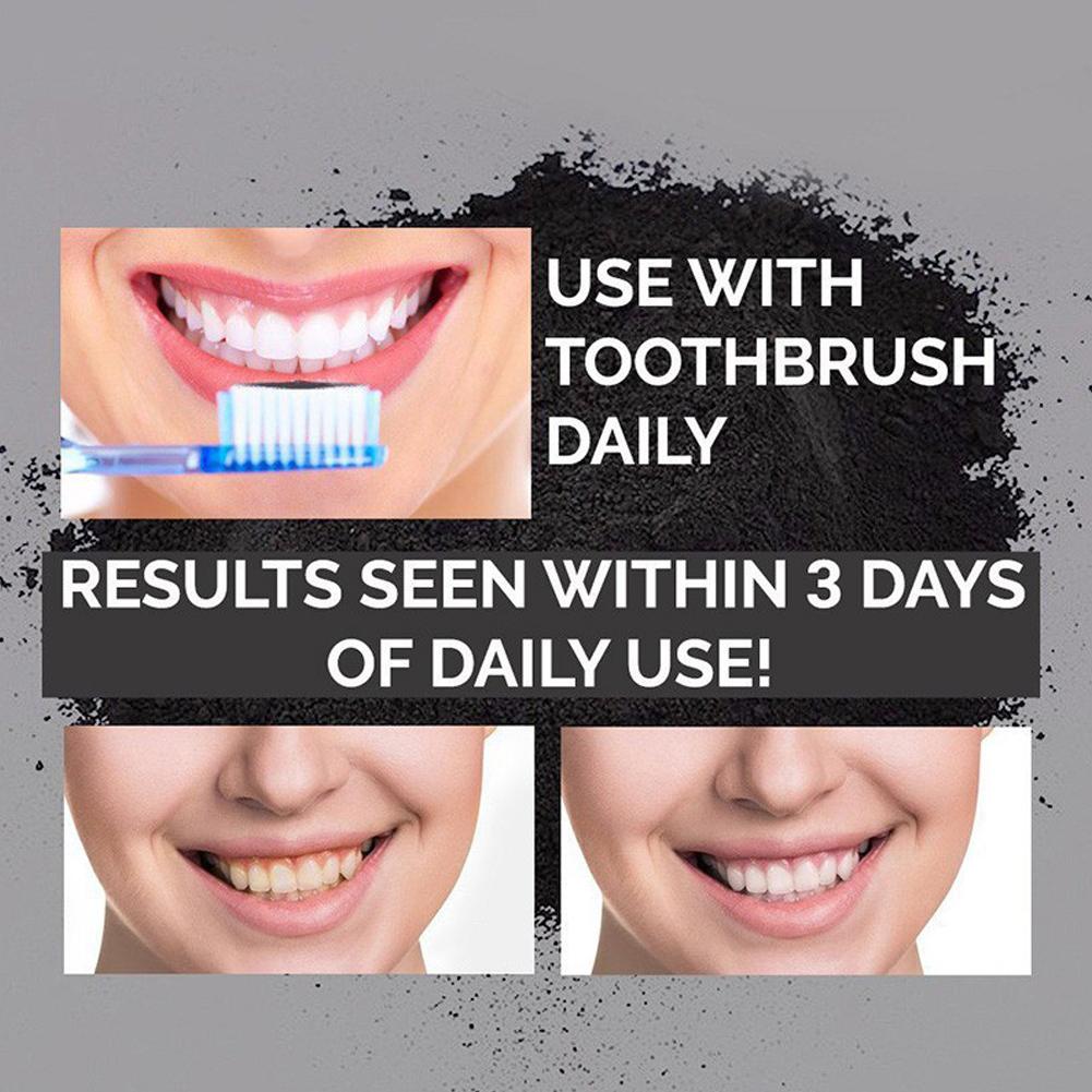 Pó Clareador Dental Natural Or - Teeth Whitening Activated Organic Charcoal avaliação e preço