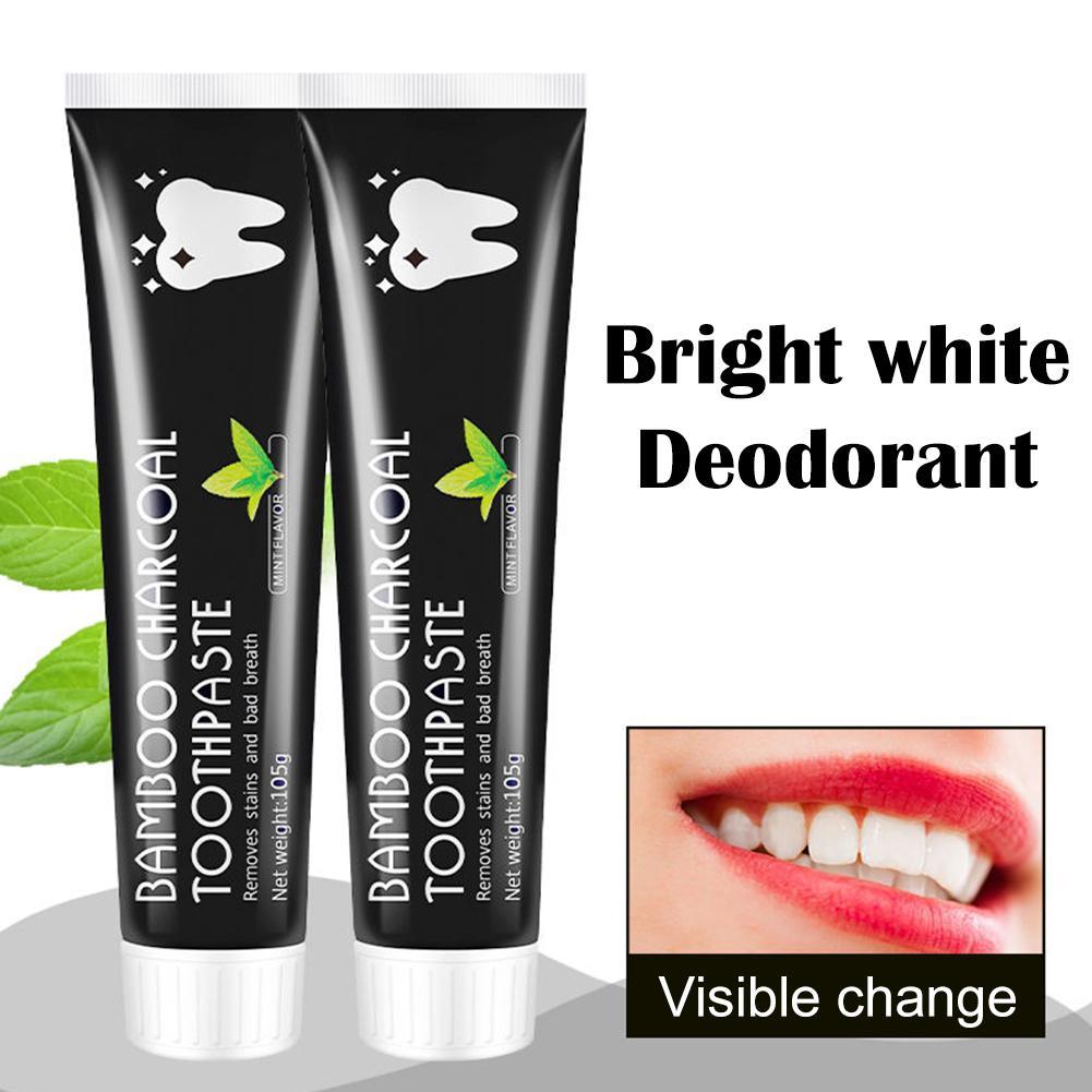 Pasta de dente de carvão de ba - Teeth Whitening Activated Organic Charcoal avaliação e preço