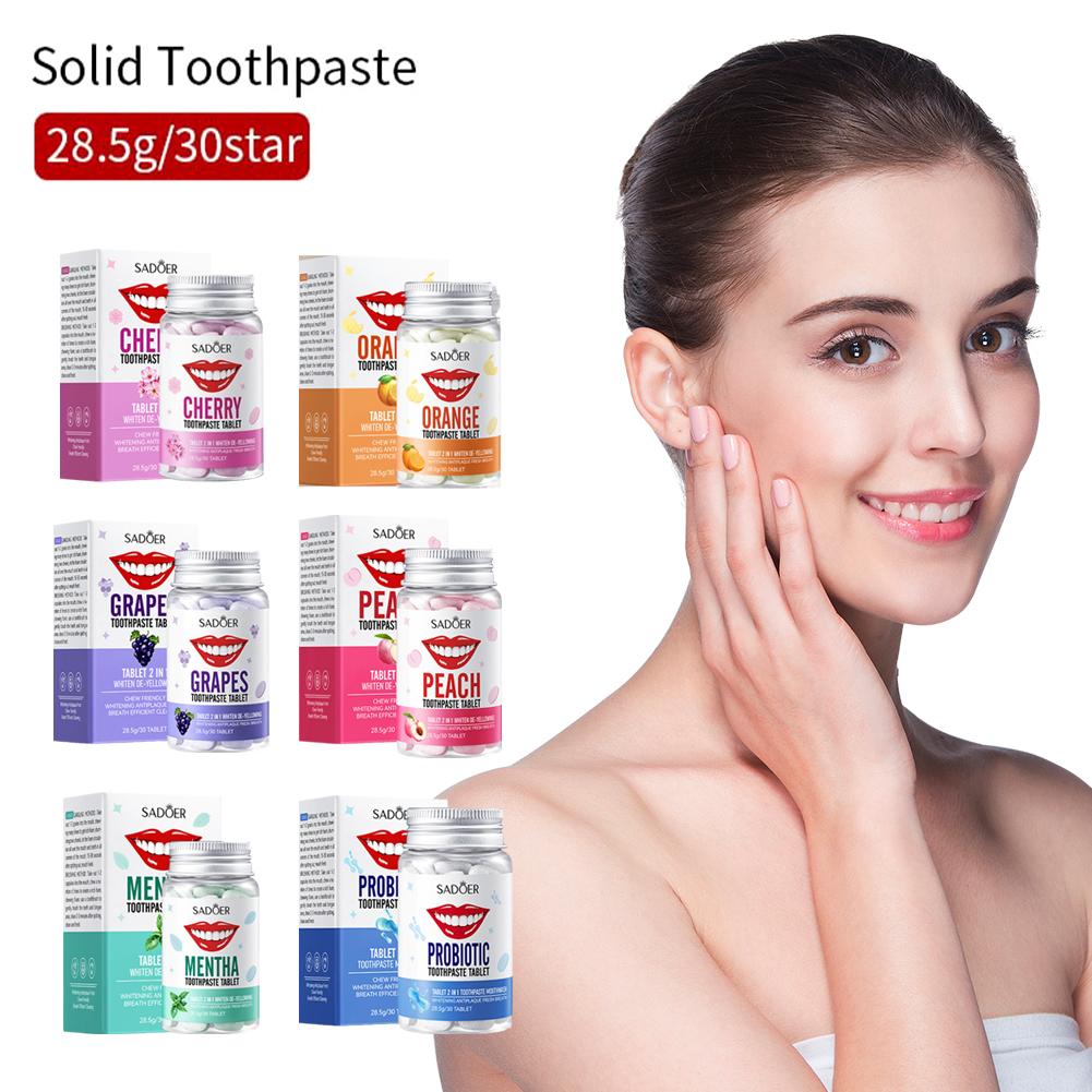 Comprimidos de pasta de dente  - Teeth Whitening Ulta avaliação e preço